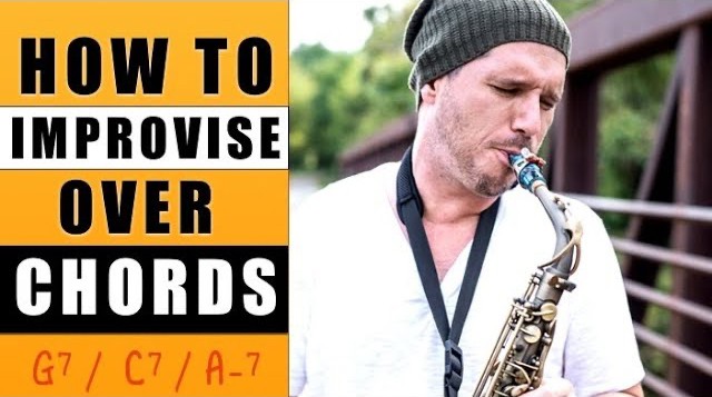 How To Improvise Over Chords On The Sax